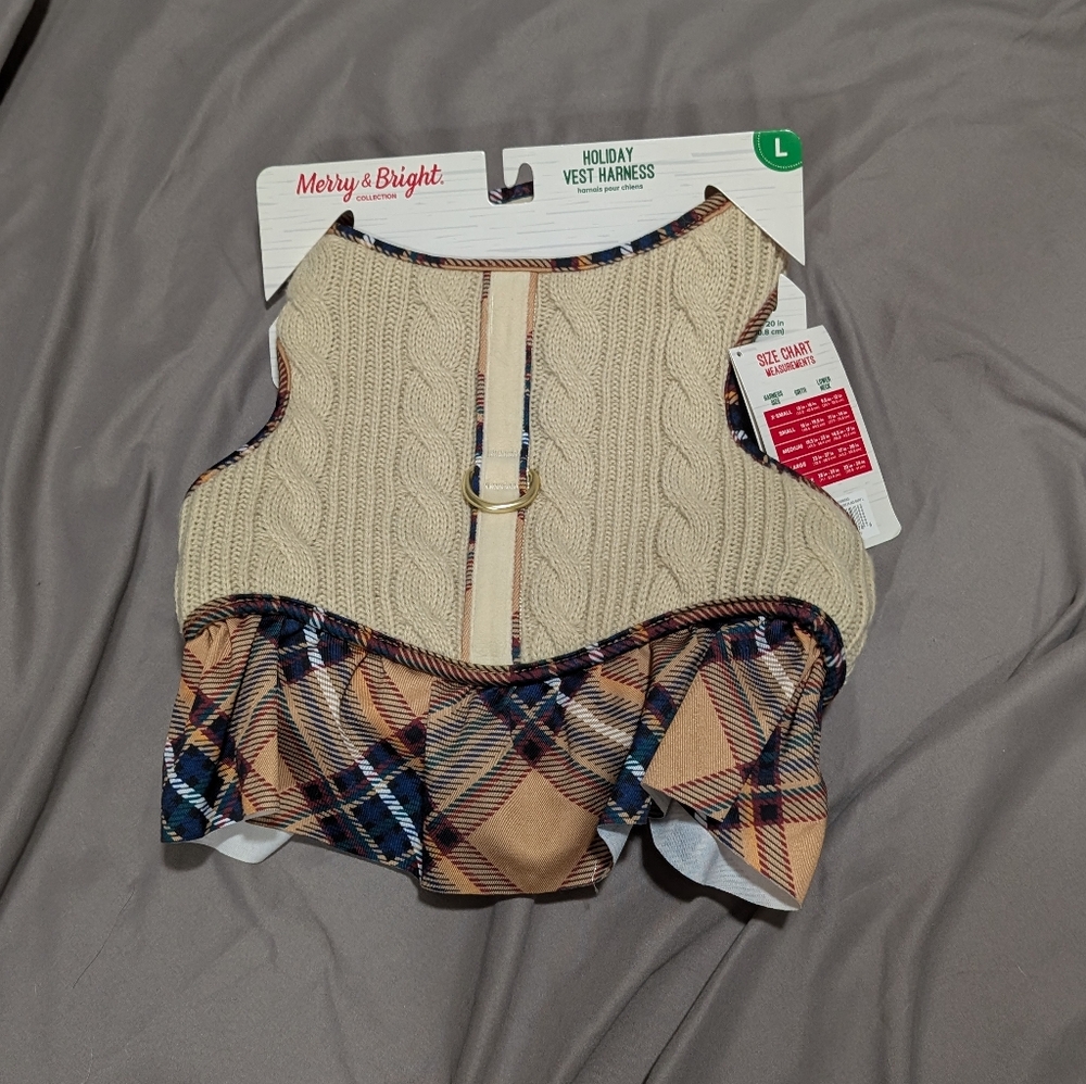 Vest Harness for dog, size large